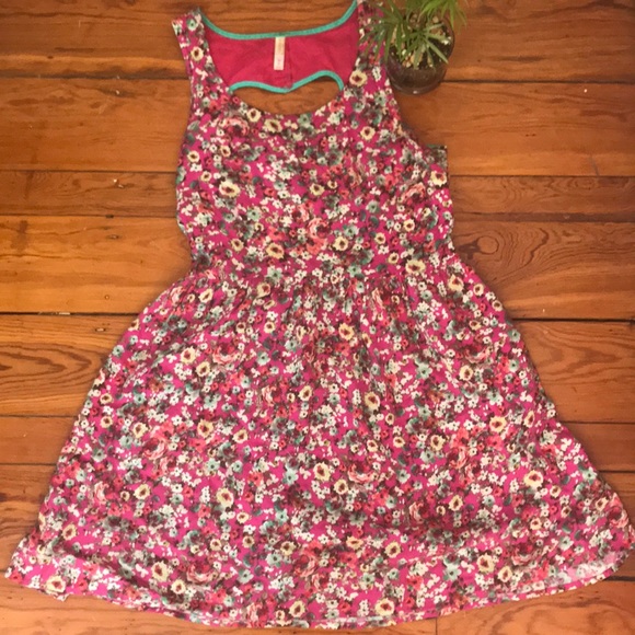 Xhiliration floral print dress Medium - Picture 2 of 7